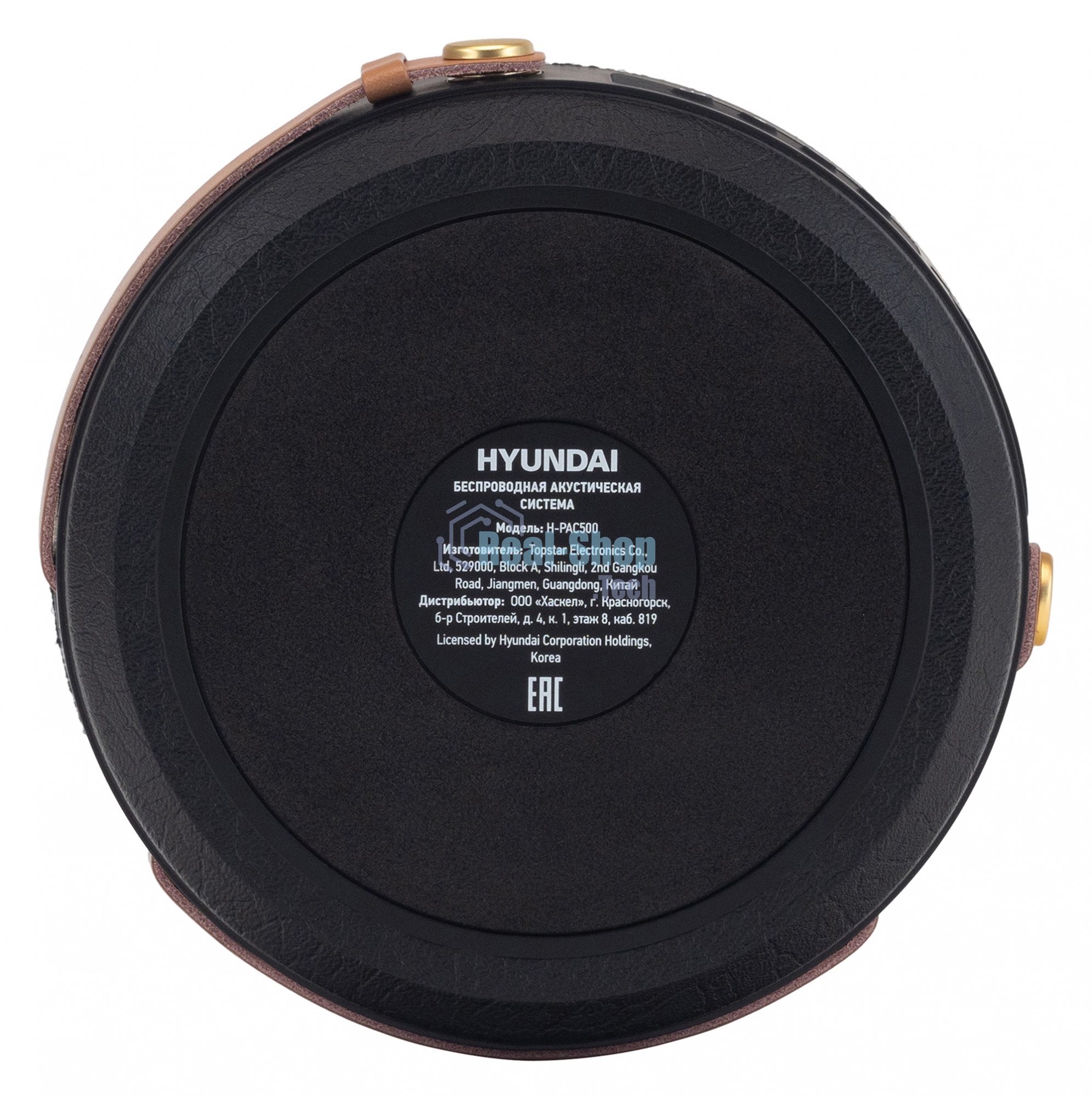 Колонка портатитвная Hyundai H-PAC520 синий 8W 1.0 BT/3.5Jack 10м 2200mAh