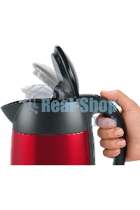 Чайник электрический Bosch TWK3P424 1.7л. 2400Вт красный (корпус: нержавеющая сталь)