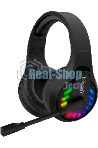 Гарнитура проводная с микрофоном A4Tech Bloody GR230 черный накладные BT оголовье (GR230)