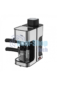 Кофеварка рожковая BQ CM4000 cтальной-черный, исп. кофе - молотый, 0.24 л, 800 Вт, 4 бар