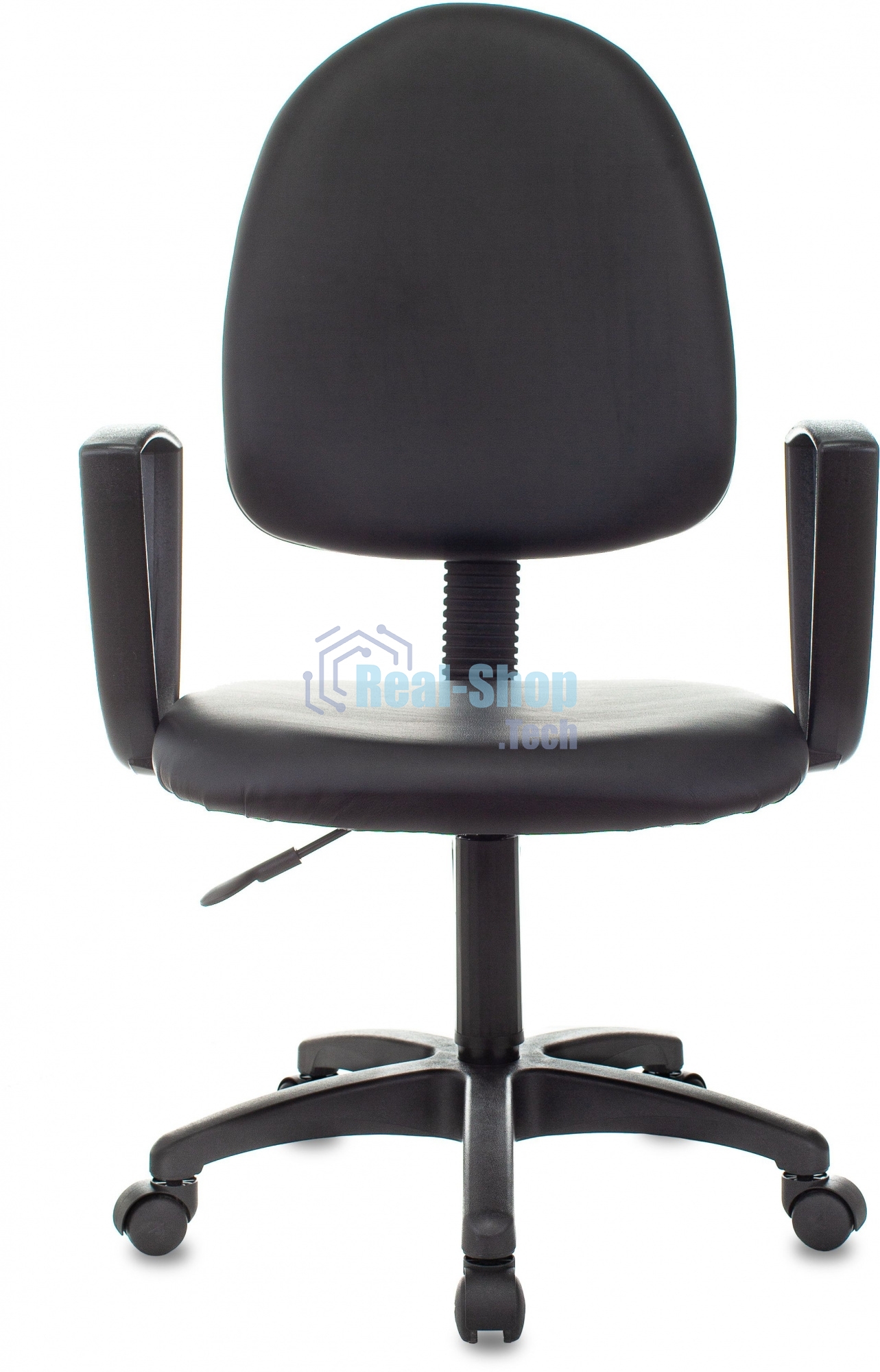 Кресло компьютерное Бюрократ CH-1300N/OR-16 черный Престиж+ искусственная кожа