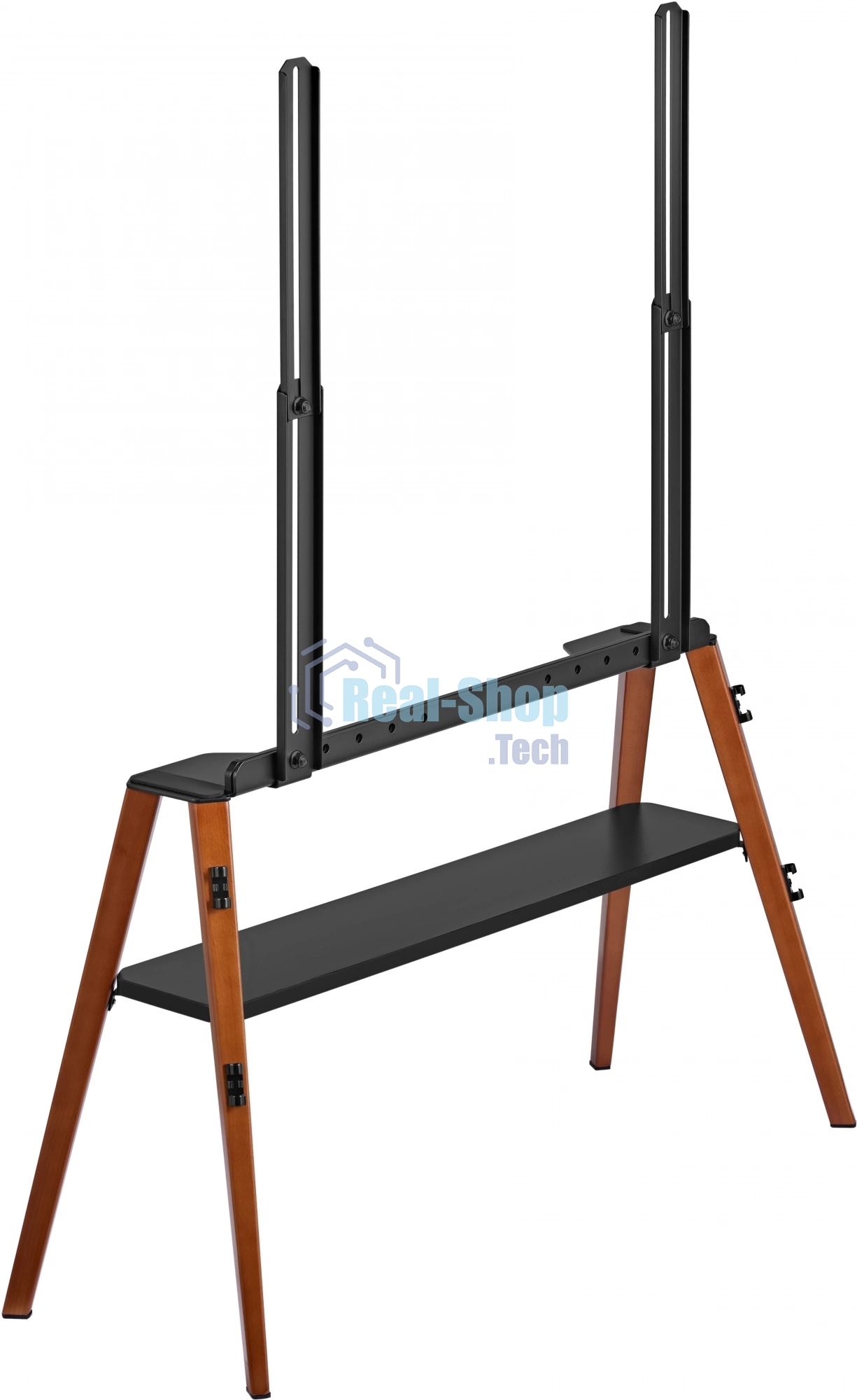 Подставка для телевизора Cactus CS-ST3647BKWN черный/орех 49