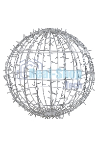 Светодиодная фигура Neon-night Шар диаметр 80 см 300 LED теплый белый эффект мерцания 230В