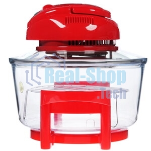 Аэрогриль Centek Ct-1456 красный, 1400 Вт, 12 л, механическое управление, 0 программ