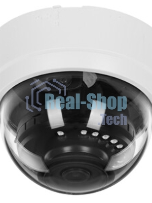 Уличная купольная HDCVI-видеокамера DAHUA DH-HAC-D1A51P-U-IL-0280B-S3 5Мп; CMOS; объектив 2.8мм; ИК 25м, Led 20м; корпус: пластик
