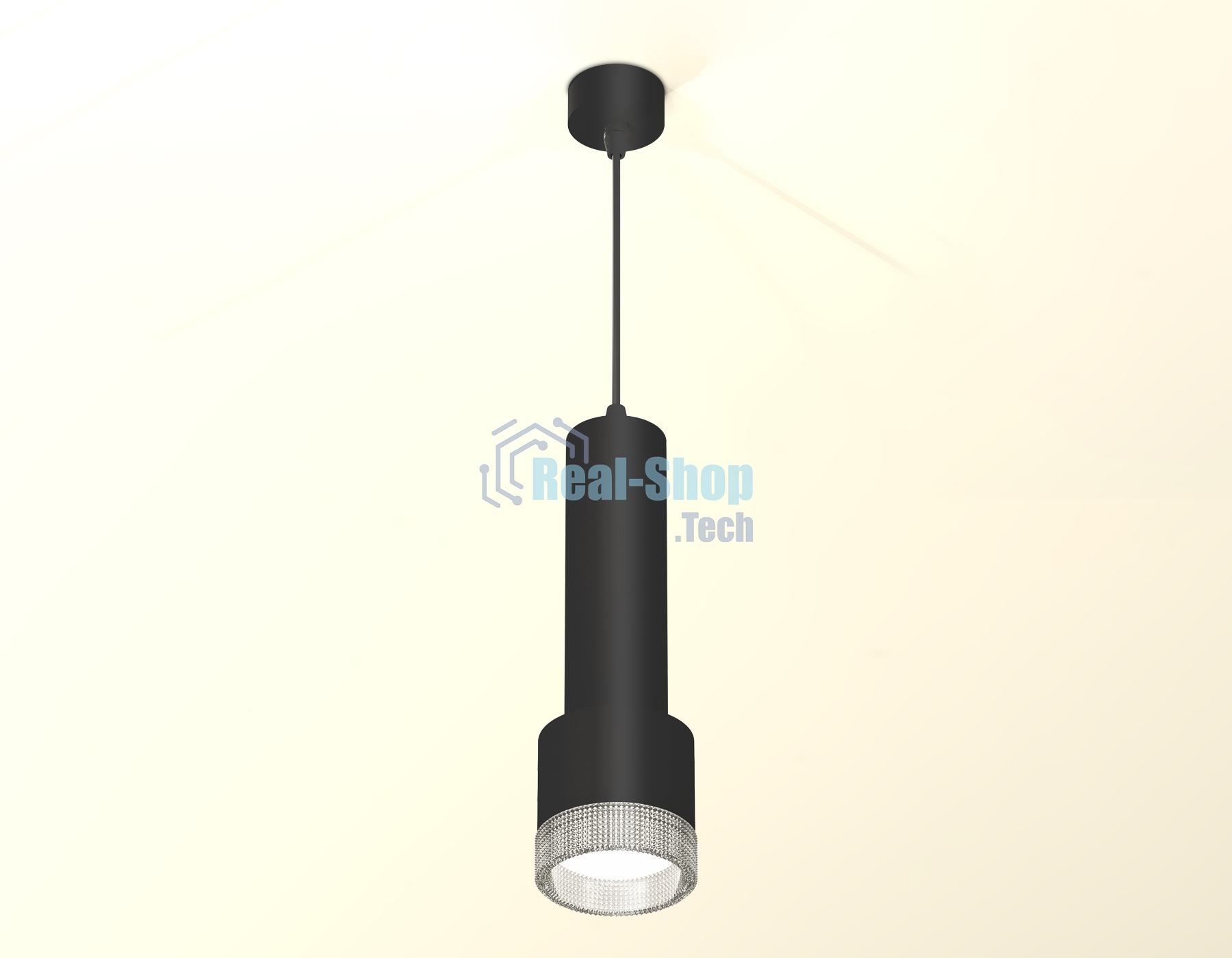 Светильник Ambrella Light XP8111005 SBK/CL черный песок/прозрачный GX53 (A2302, C6356, A2101, C8111, N8480)