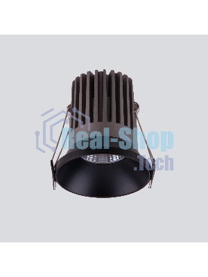25026/LED / Встраиваемый светильник 7W 4200K BK черный