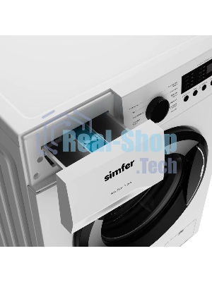 Стиральная машина Simfer WWC701 белый, загрузка фронтальная 7 кг, 1200 об/мин, класс A+++
