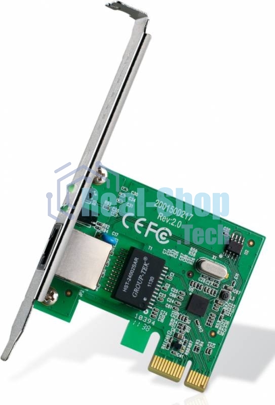 Сетевая карта TP-Link TG-3468 SOHO 32bit Gigabit PCIe, Realtek RTL8168B chipset