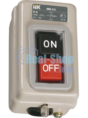 Выключатель ВКИ-211 6А 230/400В IP40 ИЭК KVK10-06-3