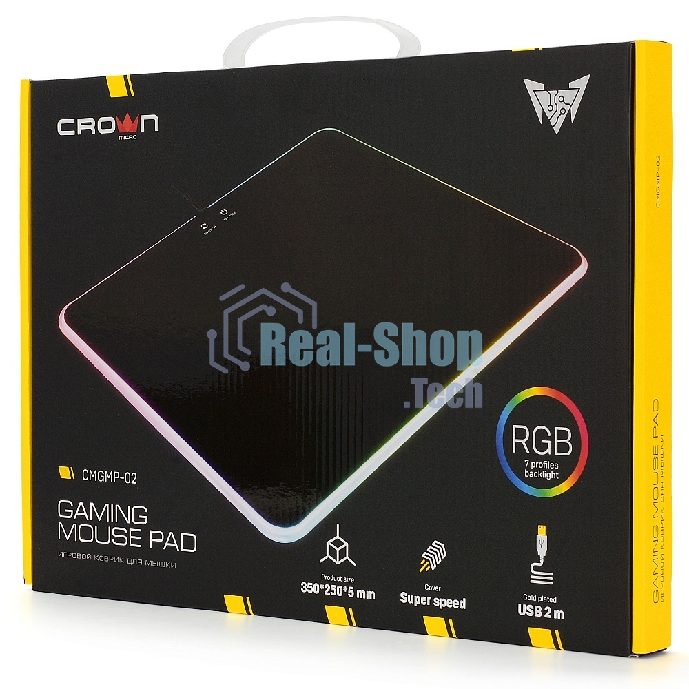 Коврик для мыши игровой CROWN CMGMP-02