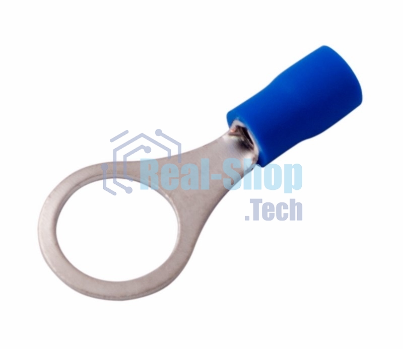 Наконечник кольцевой изолированный Rexant ø 10.5 мм 1.5-2.5 мм² (НКи 2.5-10) синий
