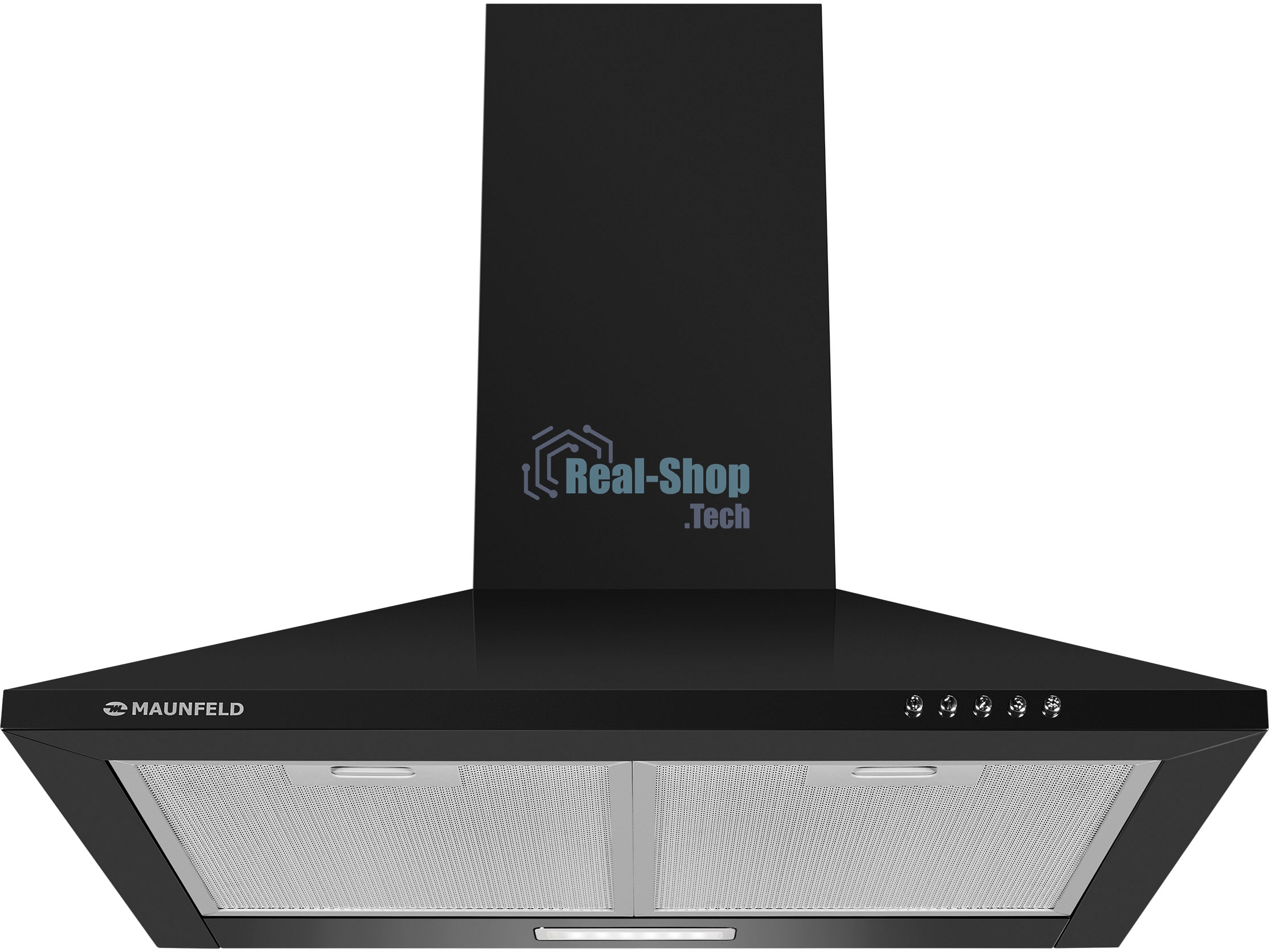 Вытяжка купольная Maunfeld Cork 60, черный, 60 см, 620 куб. м/ч, 47 дБ