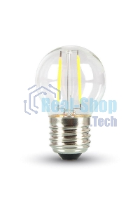 Ретро-лампа Neon-night Filament G45 E27, 2W, 230 В, теплый белый 3000 K