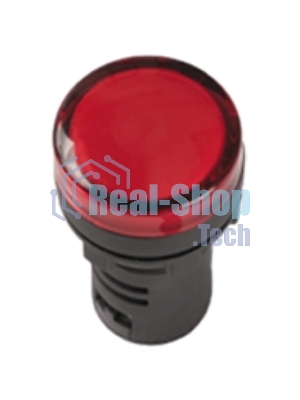 Арматура светосигнальная AD-22DS 12В AC/DC красн. IEK BLS10-ADDS-012-K04