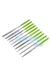 Набор надфилей алмазных Сибртех, 140х50х3, 10 шт.