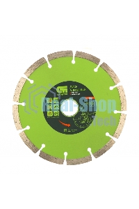 Диск алмазный Сибртех отрезной сегментный, 150 х 22,2 мм