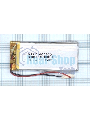 Аккумулятор Li-Pol (батарея) 4x29x70 мм 2pin 3.7V/800mAh
