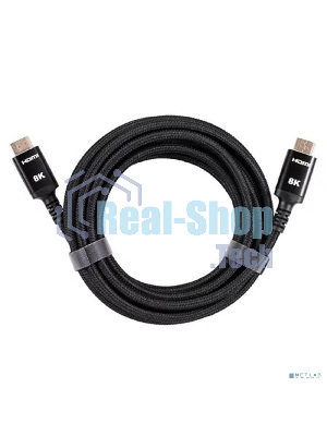Кабель iOpen HDMI 19M/M,ver. 2.1 8KX60Hz (Econom) оплетка 5m ACG859B-5.0