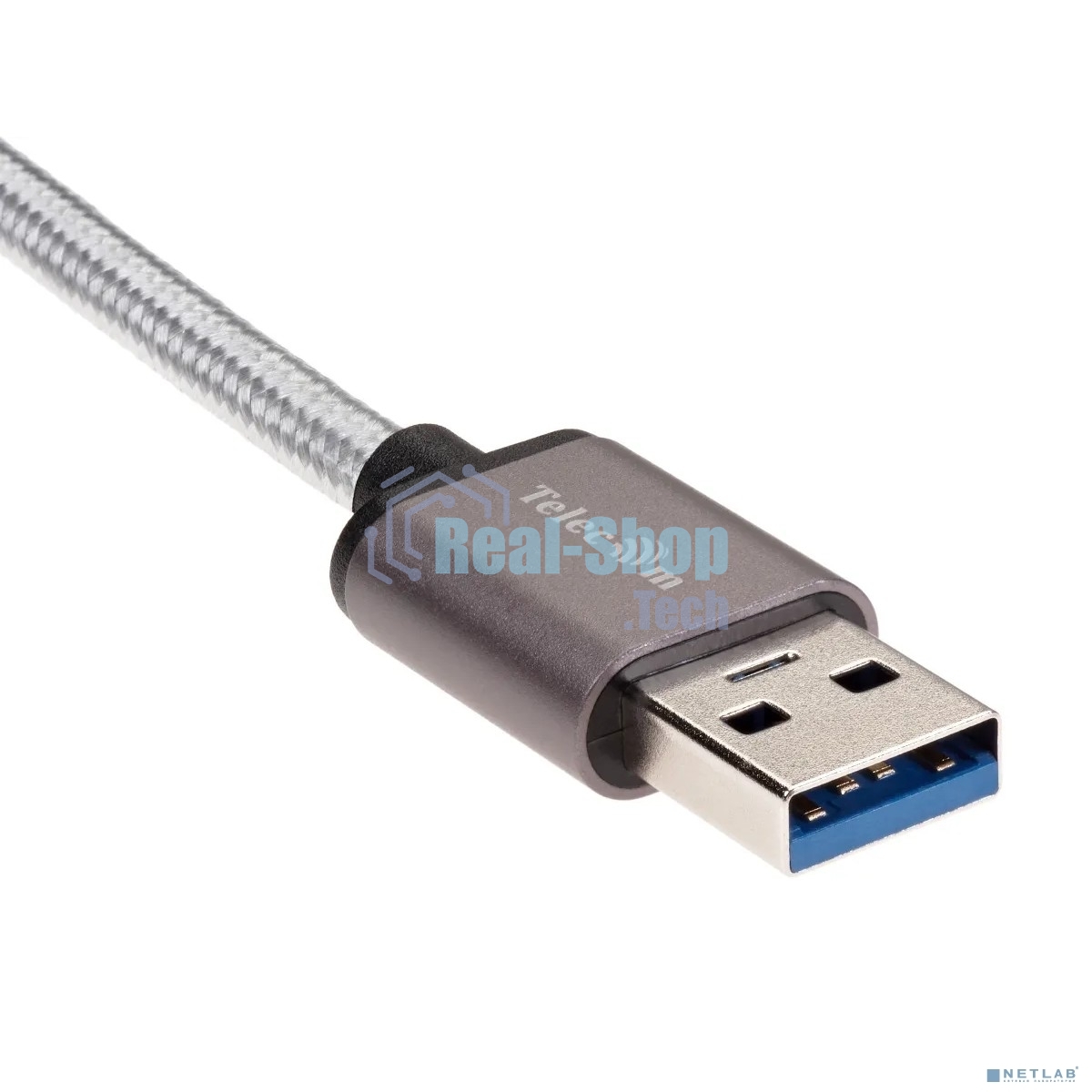 Кабель-адаптер USB 3.1 Type-Cm --> USB 3.0 Am, 1 м Telecom TC403M-1M