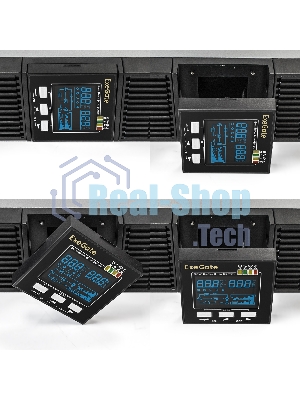 Источник бесперебойного питания On-line ExeGate PowerExpert ULS-575-6kVA.LCD.AVR.T.USB.RS232.SNMP.2U 6000VA/6000W, On-Line, PF=1, LCD, клеммы, RS232, USB, SNMP-slot, EPO, батареи внешние 192В/240В суммарной емкостью до 400Ah, Rackmount 2U/Tower, металлический корпус, черный