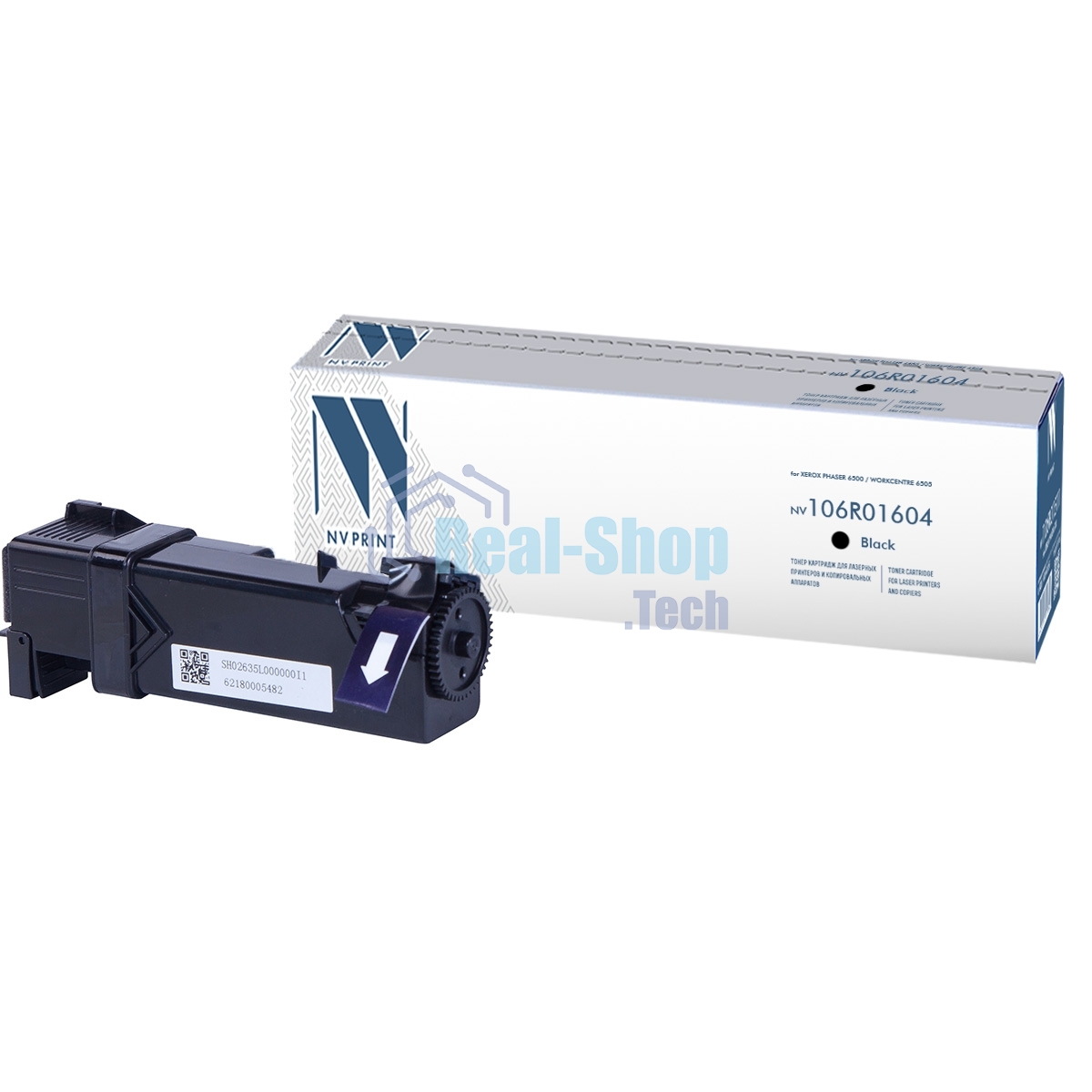 Картридж лазерный NVPrint совместимый для Xerox Phaser WorkCentre 6505 106R01604 черный	(3 000k)