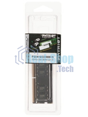 Оперативная память Patriot Signature, DDR4, 16GB (1x16 GB), 3200 MHz, CL22, SO-DIMM