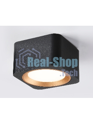 Светильник накладной TN70832 BK/GD черный/золото GX53 max 12W 96*96*60