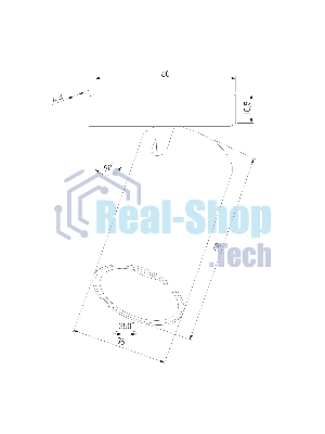 Трековый светильник Mini Magnetic 5W 3000K (латунь/черный) 85202/01