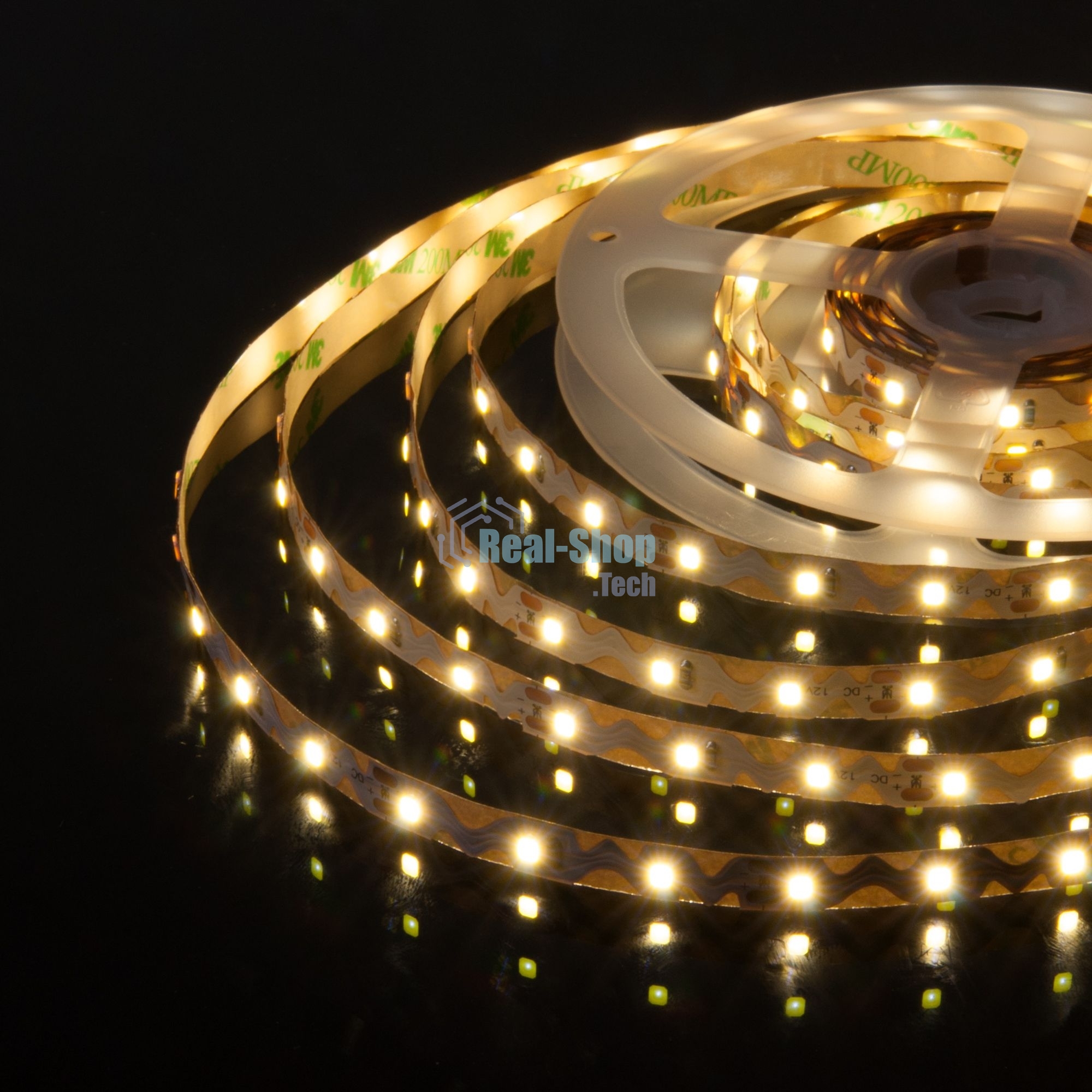 Лента светодиодная S 2835 12V 60Led 6W IP20 / гибкая 60Led 6W IP20  4200К дневной белый