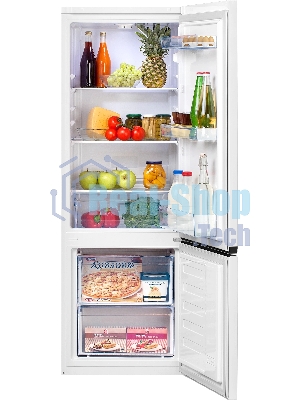 Холодильник Beko B1RCSK251W белый, двухкамерный 175/65л морозилка снизу