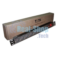 Блок распределения питания Lanmaster TWT-PDU19-10A8P гор.размещ. 8xSchuko базовые 10A без вилки