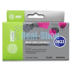 Картридж струйный Cactus CS-EPT0823 (T0823) пурпурный (13,8 мл) для Epson Stylus Photo R270/290/RX590