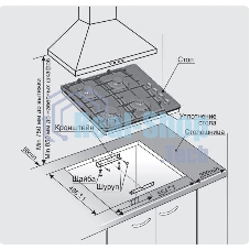 Газовая варочная панель Gefest СВН 2230 К11