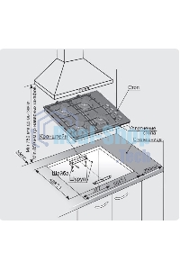 Газовая варочная панель Gefest СВН 2230 К11