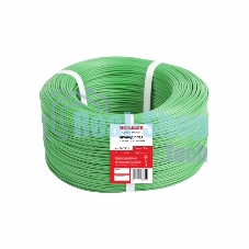 Провод ПГВА Rexant 1х1.00 мм², Cu, зеленый, бухта 200 м