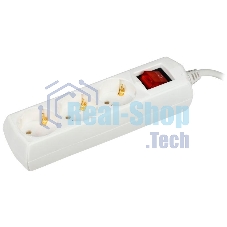 Удлинитель 3х3 м с заземл. 10А 250В У03В GENERICA 2P+PE 3х1 кв.мм IEK WYP10-10-03-03-ZK-G