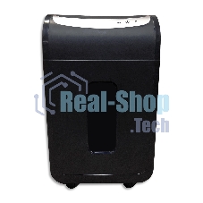 Шредер Office Kit S218 (1,9x13) черный (секр.P-5)/фрагменты/22лист./30лтр./скрепки/скобы/пл.карты/CD