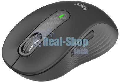 Мышь беспроводная Logitech Signature M650 графитовый, 4000 dpi, радиоканал, Bluetooth, USB, кнопки - 5