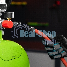 Шланг пневматический резиновый, 10x16мм, 24 бар, армированный, быстросъем, 10м STELS 57021