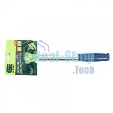 Скребок Сибртех, фиксированное лезвие, 100мм металлич, обрезиненная ручка, 300мм