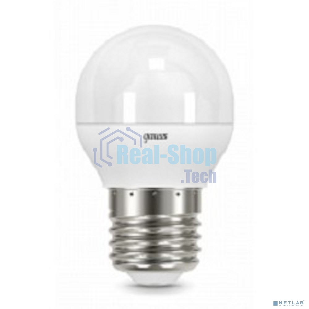 Лампа светодиодная Gauss LED Шар E27 9.5W 890lm 3000K 1/10/50