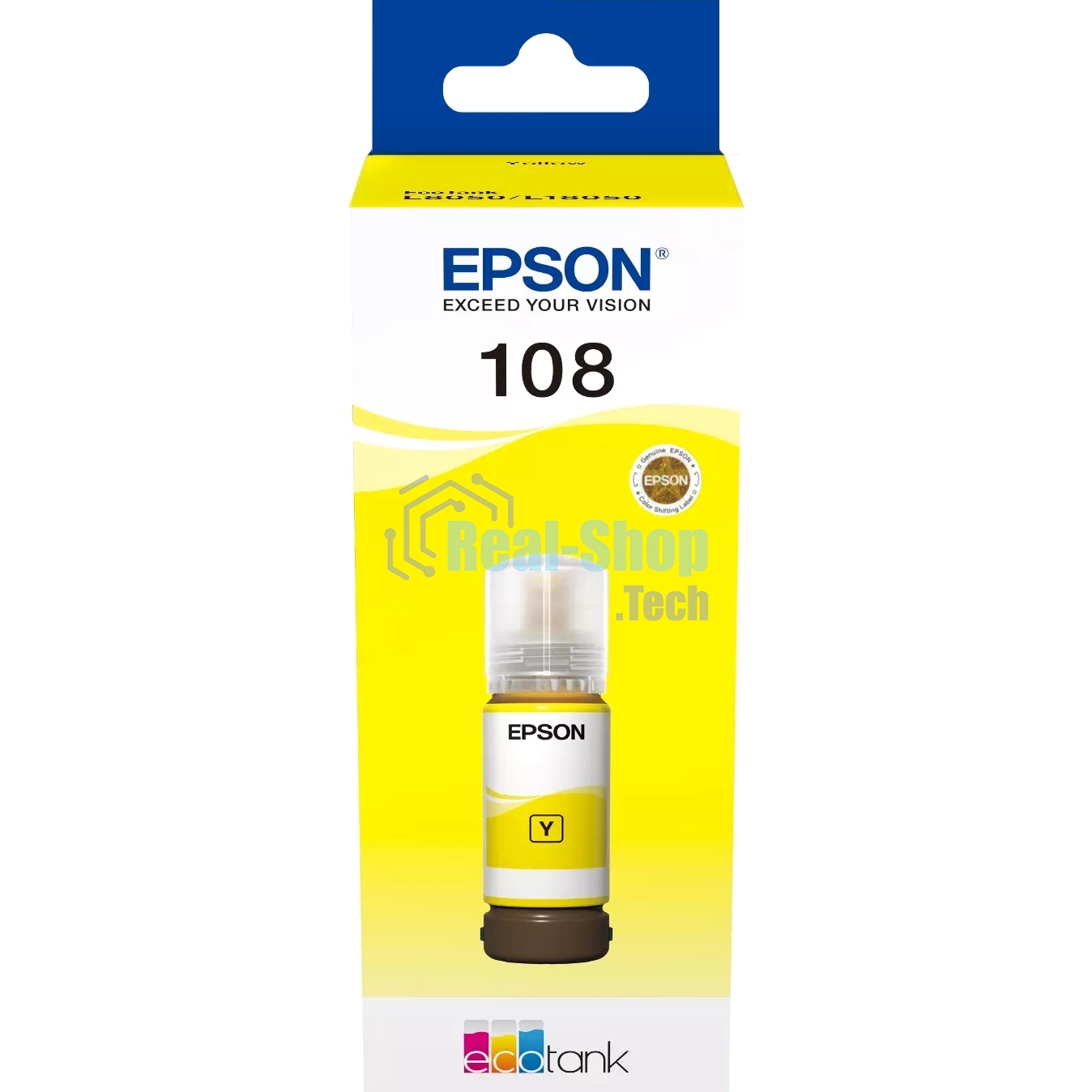 Контейнер с желтыми чернилами Epson C13T09C44A