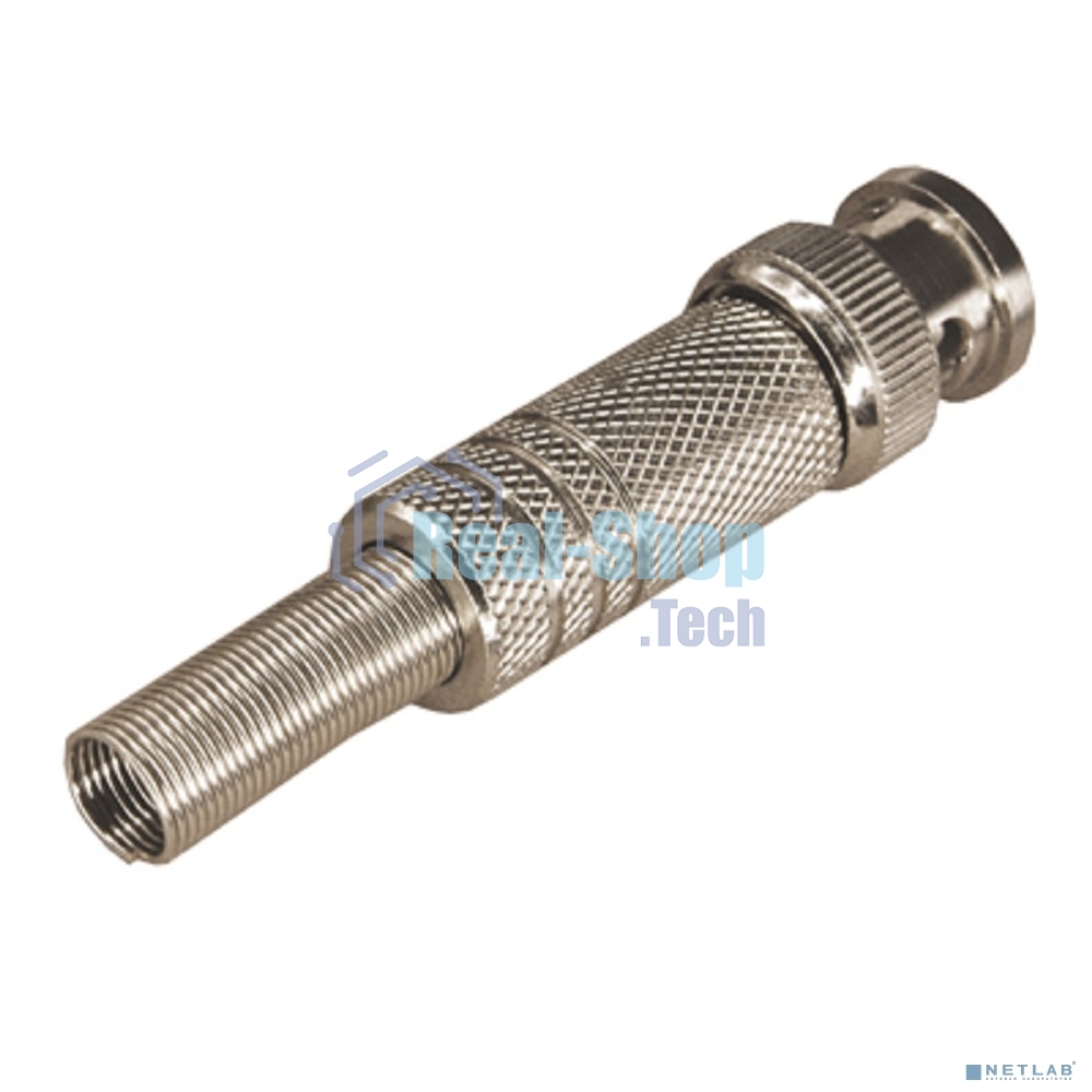 Разъем Rexant штекер BNC под винт с пружиной металл