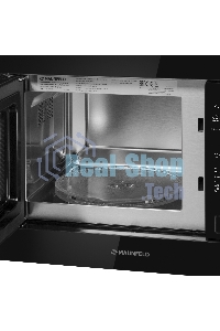Микроволновая печь встраиваемая Maunfeld MBMO.20.1PGB2 черный, 20 л, 1250 Вт, переключатели - поворотный механизм