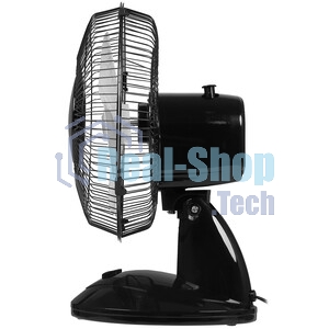 Вентилятор Rix RDF-2200W черный, настольный, 30 Вт, 2 скорости, 22 см