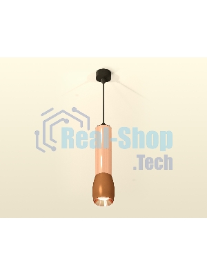 Светильник Ambrella Light XP1124001 SCF/PPG/SBK кофе песок/золото розовое полированное/черный песок MR16 GU5.3