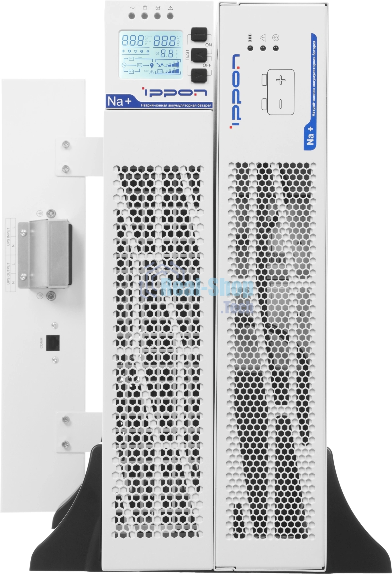 Источник бесперебойного питания Ippon Na+ II RTA 6K 6000Вт 6000ВА белый