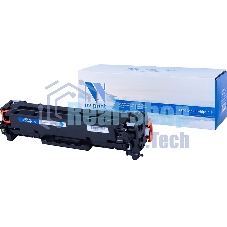 Картридж лазерный NVPrint совместимый HP CC531A/Canon718 Cyan для LJ Color CP2025/Canon i-SENSYSLBP-7200C(2800k)