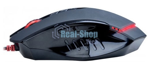 Мышь проводная A4Tech Bloody V8 черный, 3200 dpi, USB, кнопки - 8